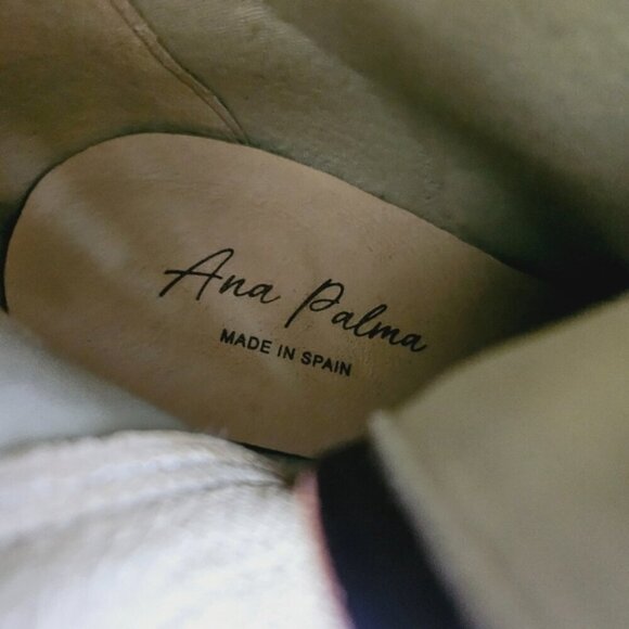 NEW Ana Palma Metallic Bronze Knee High Boots Size 39 US 8.5 Made In Spain - Picture 8 of 9